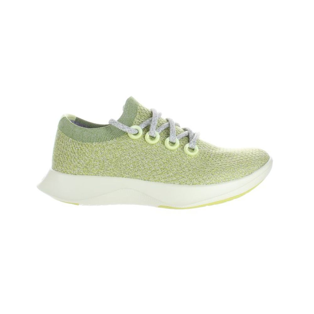 Allbirds Womens Tree Dasher Green Running Shoes Size 7.5 Medium (B, M)